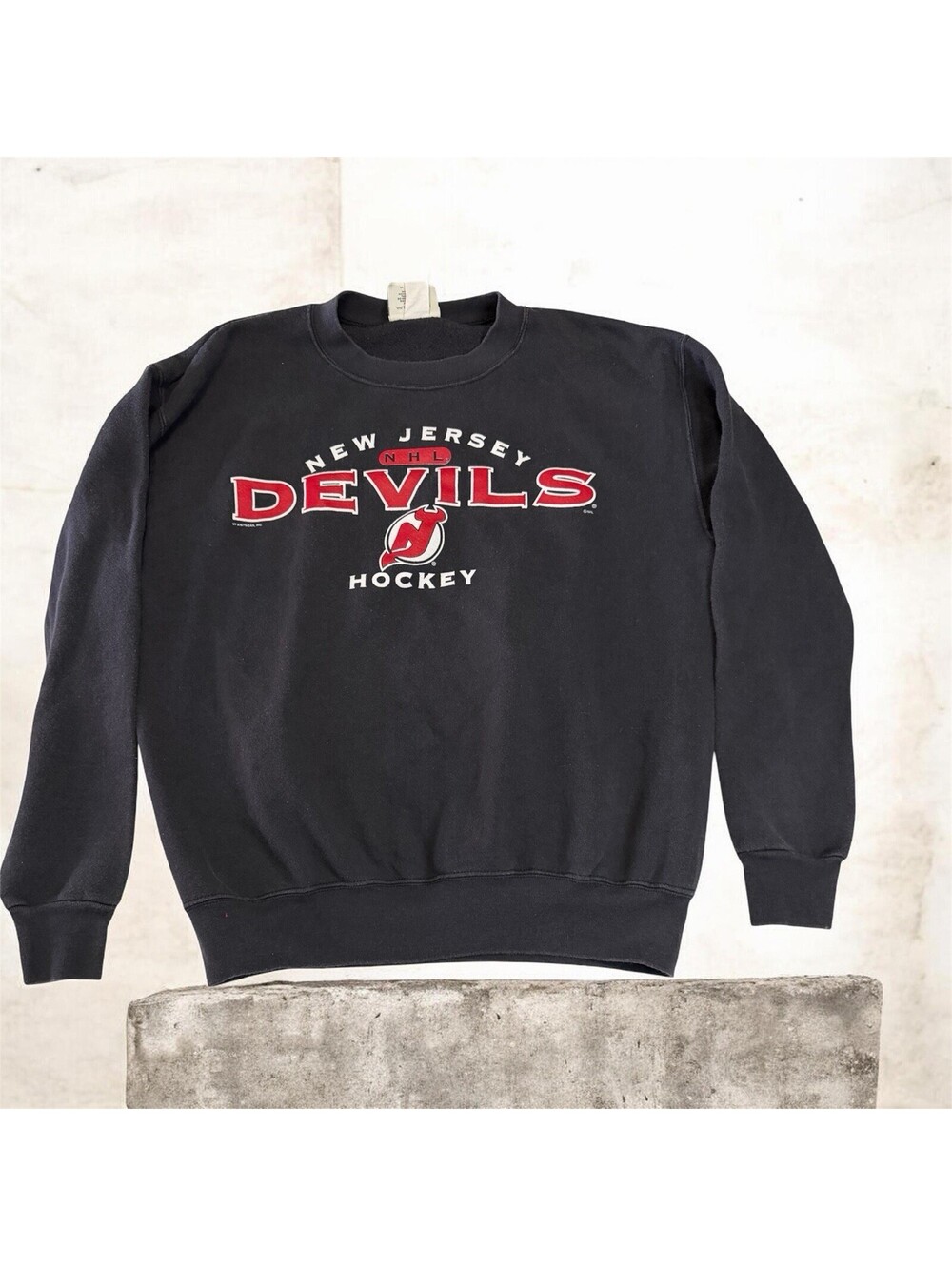 90s Lee Sport New Jersey Devils NHL Crewneck Sweatshirt